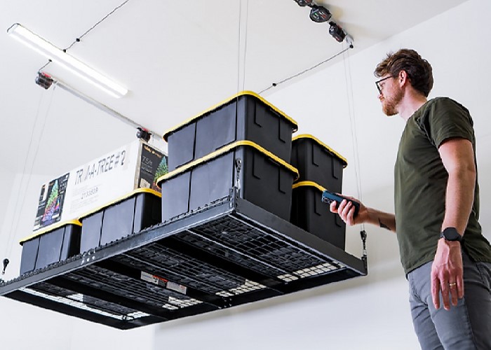 Why Should You Invest in the Best Motorized Overhead Garage Storage for Your Home?