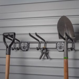 Tool Bar Long w/Hooks 24in Steel