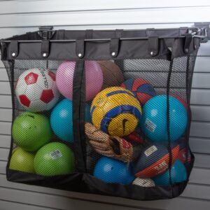 Mesh Storage Basket Lg Steel/Mesh