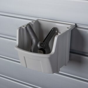 Utility Bin Plastic Grey
