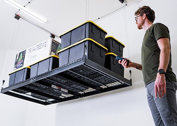 What Mistakes Should You Avoid When Buying Motorized Overhead Garage Storage?